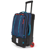 Topo Designs Global Travel Roller Bag Suitcase, Carry-On Friendly, 3 Carry Options, Smooth Heavy Duty Wheels, Telescoping Handle, Designed in Denver CO USA, PFAS Free (Navy)