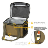 RTIC 28 Can Everyday Cooler, Soft Sided Portable Insulated Cooling for Lunch, Beach, Drink, Beverage, Travel, Camping, Picnic, for Men and Women, Olive