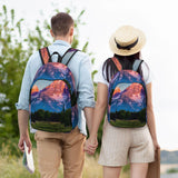 grand teton national park Print Comfortable Backpack Outdoor Daypack Hiking Commute Office Travel Versatile Use