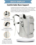 Large Travel Duffle Bags Backpack for Men Women, 50L Sports Gym Bag with Wet Pocket, Waterproof Carry On Backpack Weekender Overnight for Workout, Fitness, Outdoor, Business Yellow