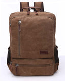 Jahomieo Vintage Canvas Backpack, Resistant Hiking Camping Rucksack Casual Daypack Backpacks for Men&Women Fits 15.6’’ Laptop | Backpacks4Less