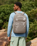 BAGSMART 30L Travel Backpack, 15.6 Inch Carry On Backpack Flight Approved, Water Resistant Weekender Bag Daypack, Rose Purple