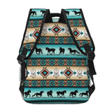 Navajo Horse Backpacks for Girls Boys Kids Aztec Backpack Tribal Print Bookbag Back to School Gifts Bag 2nd 3rd 4th 5th 6th Grade