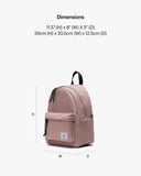 Herschel Classic Backpack, Ash Rose, Mod Mini - 6.5L