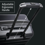 Samsonite Omni 2 Hardside Expandable Luggage with Spinner Wheels, 3-Piece Set (19/24/28), Artic Silver