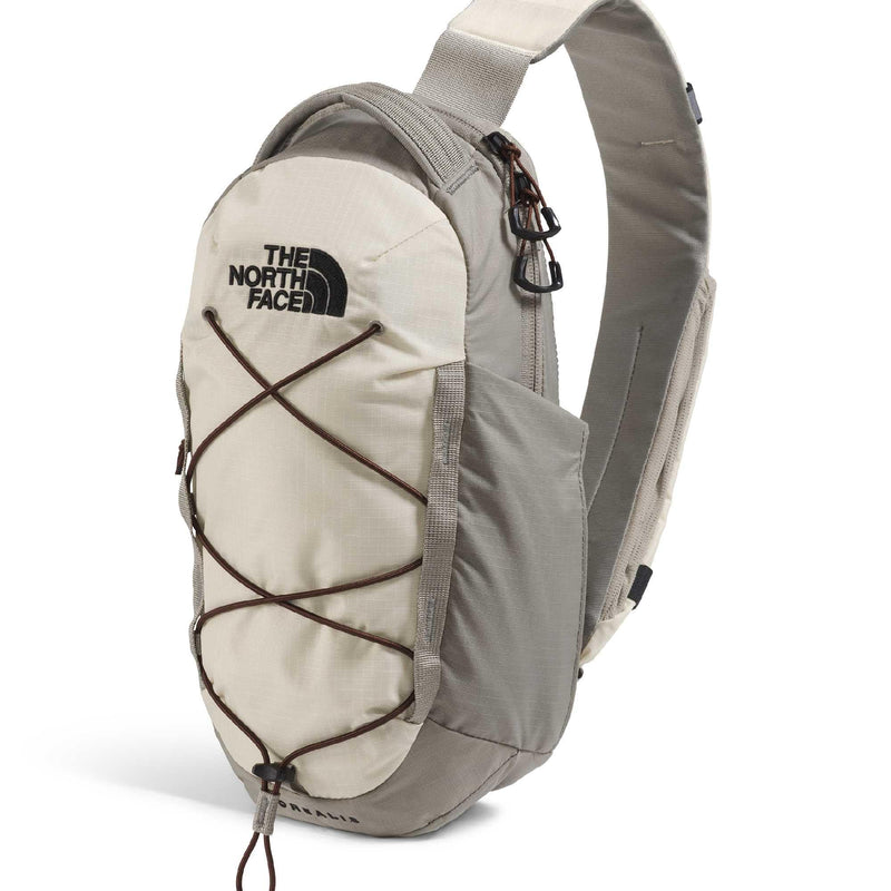 The North Face Borealis Sling Bag - Crossbody Bag, Water Repellent, Adjustable Strap, Multiple Compartments, TNF Black/TNF White-NPF, One Size