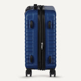 Amazon Basics 2-Piece Hardside Luggage Set (21", 30"), Expandable, Scratch-Resistant Finish, Telescoping Handle, Four Multi-directional Wheels, Navy Blue