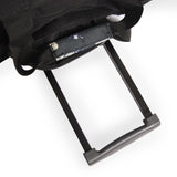 Pacific Coast Signature Large Rolling Shopper Tote Bag, BlackFloral, One Size