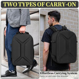 Camera Backpack, Hardshell DSLR Photography Camera Bag with Rain Cover, Waterproof Hard Shell Camera Case with Tripod Holder & 15.6" Laptop Compartment Compatible with Canon/Nikon/Sony/DJI Mavic Drone