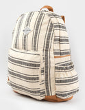 Billabong Womens Home Abroad Backpack, Black & White