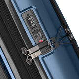 Samsonite Octiv Lightweight Hardshell 21-Inch Pro Carry-On Luggage - Durable & Impact Resistant, 360° Aero Trac Spinner Wheels, Adjustable Handle, Expandable Suitcase, TSA Approved Lock - Blue