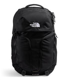 The North Face Women's Surge Commuter Laptop Backpack - Everyday Travel Bag, Laptop Sleeve, Water-Repellent, TNF Black/TNF Black-NPF, One Size