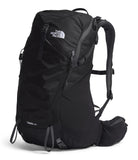 The North Face Terra 40 Backpack - Unisex Hiking Pack, Padded Hipbelt, Pole & Ice Axe Attachments, Hydration Sleeve, TNF Black/Asphalt Grey-NPF, Large/X-Large