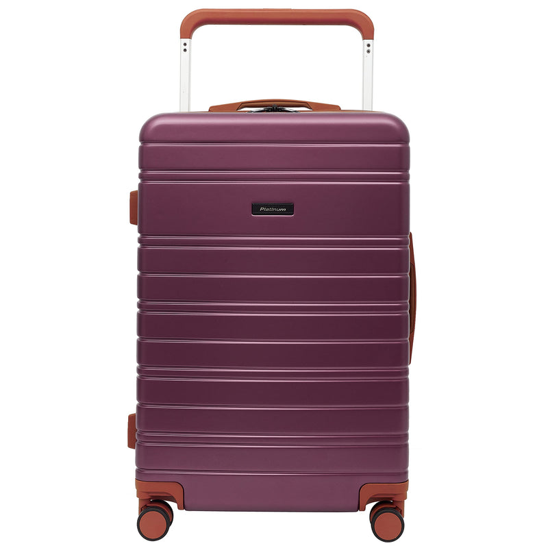 Travelers Club 2PC or 20" Navigate Luggage Set, Burgundy, 20" Carry-On