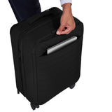 Away Softside Bigger Carry-On Suitcase, 23 Inch Expandable High-Strength Nylon Luggage With Spinner Wheels, Meets Requirements for Most Major Airlines, Jet Black