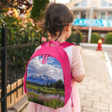 Grand Teton National Park Backpack for Men Women, Lightweight Classic Bookbag Simple Daypack for Travel