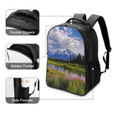 Backpack,Grand Teton National Park Print Backpack,Stylish Backpacks,Lightweight Backpack for Men Women Beach Hiking Camping
