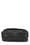 Gucci, Pre-loved Black GG Imprime Buckle Flap Messenger, Black