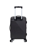 Rockland Star Trail Hardside Spinner Wheel Luggage, Grey, Carry-On 20-Inch
