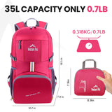 Venture Pal 35L Ultralight Lightweight Packable Foldable Travel Camping Hiking Outdoor Sports Backpack Daypack