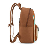 Montana West Wrangler Aztec Knitted Backpack for Women Western Casual Daypack