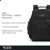 Tumi Unisex Tumi Brief Pack, Black, One Size