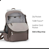 TUMI - Voyageur Celina Backpack - Women's Work and Travel Bag - 16.0" X 10.6" X 6.5" - Holds Up to 16" Laptop - Mink