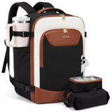 LOVEVOOK 40L Travel Backpack for Women Men, Large Carry on Backpack for Airplanes TSA Personal Item Travel Bag fits 15.6