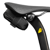 ALMSTHRE Compact Bike Saddle Bag – Midnight Black (Small) | 0.3L Bike Seat Bag (3