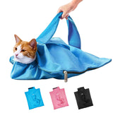 Cat Carrier Pouch, Soft Cat Bag Carrier for Bonding & Stress-Free Vet Visits, Cozy Cat Pouch Carriers to Comfort and Cuddle Your Kitty, for Medium & Small Cats, Sky Blue