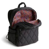 Vera Bradley Women's Featherweight Large Bancroft Backpack, Moonless Night, One Size