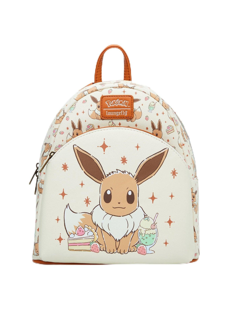 Loungefly Pokemon Eevee Desserts Mini Backpack BROWN LIGHT BROWN NONE