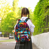 Video Game Backpack for Boys School Backpack for Kids Boys Girls Game Bookbag for Children Teens Elementary Middle School Students Bookbag Ages 6-18 Adjustable Large Capacity Gaming Backpacks