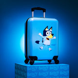 Bluey Kids Luggage with Wheels Rolling Suitcase Small Carry On Travel Suitcase Vacation Weekend Trips Travel Essentials