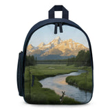 Teton Peaks Backpack - 12.6 Inch Casual Daypack with Multi-Pockets BookBag for Daily Essentials