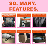 Travel Cat Backpack Carrier - The Navigator Convertible Pet Carrier Backpack - Cat Carrier Backpack with Fully Ventilated Mesh (Earth)