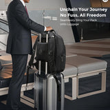 Swissdigital Design TSA Business Laptop Backpack For Men,Travel Backpack With USB Charging Port,College Tech Backpacks With RFID Pockets Presents For Men Fits 15.6 Inch Computer | J16BT-1