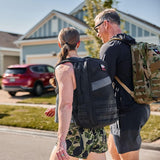 GORUCK Rucker 4.0 20L Black - Purpose Built Rucking Backpack, Military Weight Training Rucksack w/Ruck Plate Pocket and Extra Padded Straps