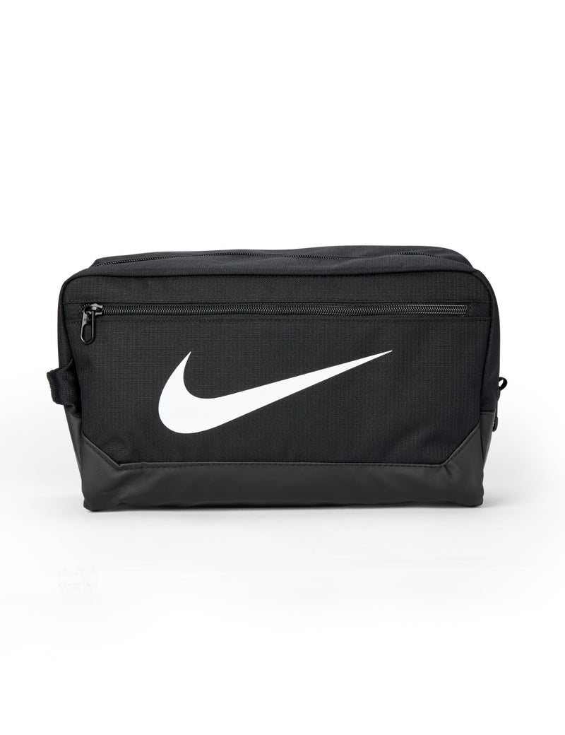 Nike Unisex Brasilia 9.5 Training Shoe Bag (11L), Black/Black/White, MISC
