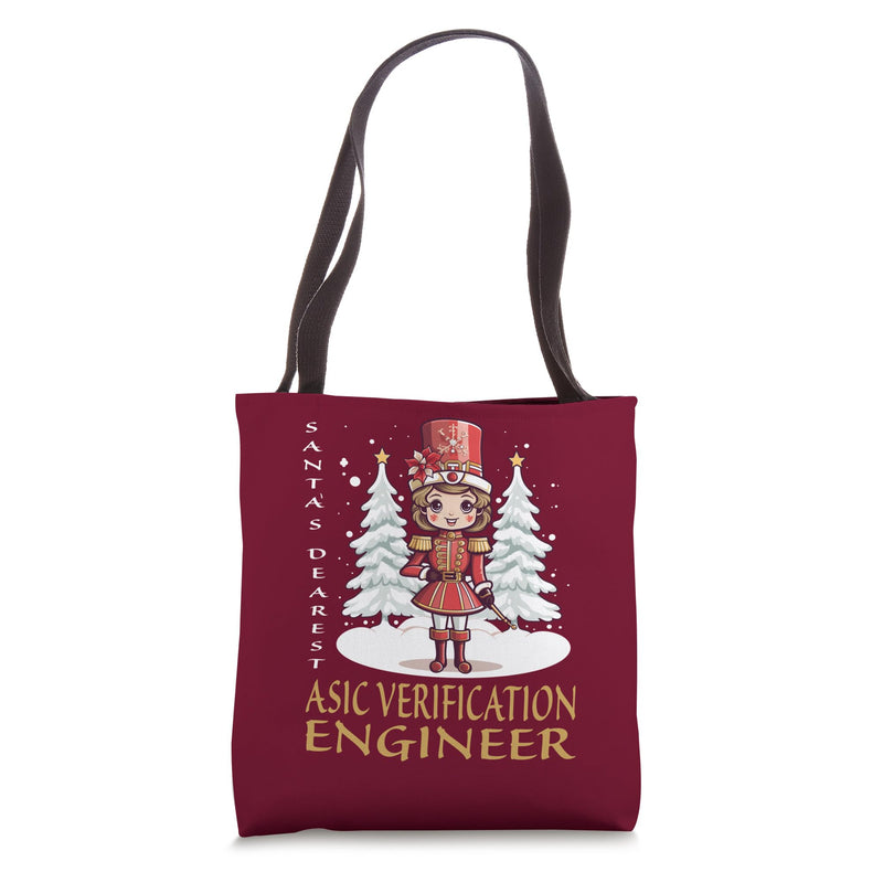 ASIC Verification Engineer Christmas Female Nutcracker Tote Bag