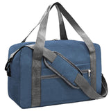 lifwimner For Spirit Airlines Personal Item Bag 18x14x8 in Underseat Carry-on Luggage foldable Travel Duffle Bag for Airplanes (30L, Navy)