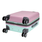 Rockland Tahoe Hardside Expandable Carry on Luggage with Spinner Wheels, Mint