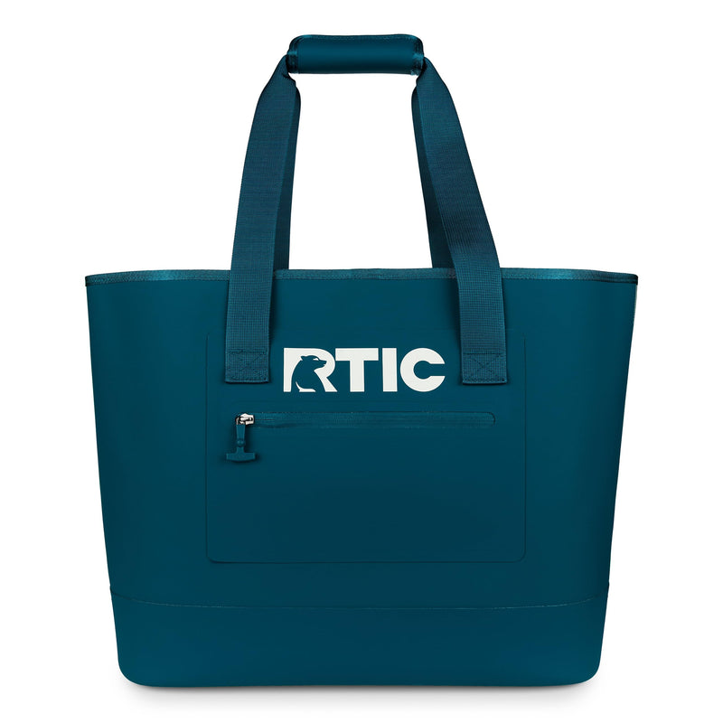 RTIC Ultra-Tough Tote Bag, Waterproof for Beach, Pool, Towel, Grocery, Shopping, Camping, Picnic, Travel, Boat, Heavy-Duty, Puncture Resistant, Large, Marine