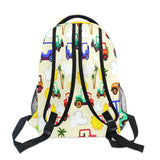 hezely Colorful Jeeps School Backpack Bookbags, Athletic Student Laptop Book Bag,Backpack with Side Pockets for Travel, Hiking, Camping