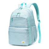 Caran·Y 38L Waterproof Kids Backpack with 15.6-Inch Laptop Compartment-Lightweight Large Capacity School Backpack for Boys & Girls Ages 6-18,Travel with Side Water Bottle Pockets(Mint Green)