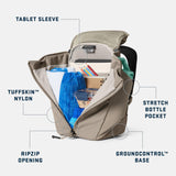 YETI Ranchero Backpack 12L, All-Day Utility Pack, Structured and Durable, Black