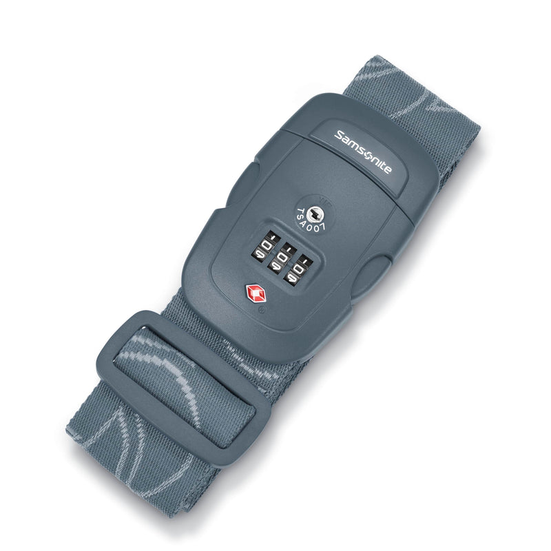 Samsonite 3-Dial Combination Lock, TSA Approved Travel Lock, State Blue