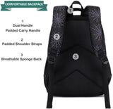 JIANYA Kids Backpack for School Boys, Cool School Bag for Elementary Kids Children 3pcs Boys Backpack with Lunch Box & Pencil Case