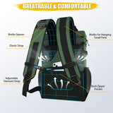 Backpack Cooler - AYAMAYA Upgrade Leakproof Cooler Backpack with Padded Top Handle, 40 Cans Large Waterproof Insulated Camping Coolers for Beach, Fishing, Picnic, Travel, BBQ