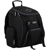 FUEL Oversized Wide Mouth Backpack with Multiple Compartments, Large Storage for Hiking, Work, Classroom, and Traveling - Grey Trim | Backpacks4Less